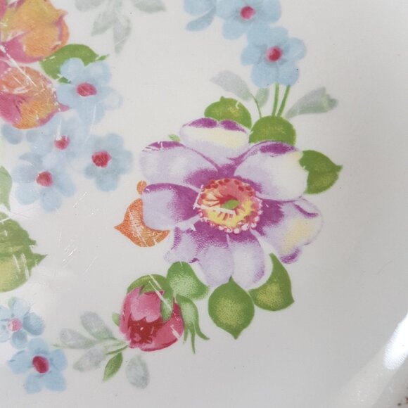 AMERICAN LIMOGES La MARR KS542 22K Gold Filigree Floral Platter & Bowl & Plate - Picture 12 of 16